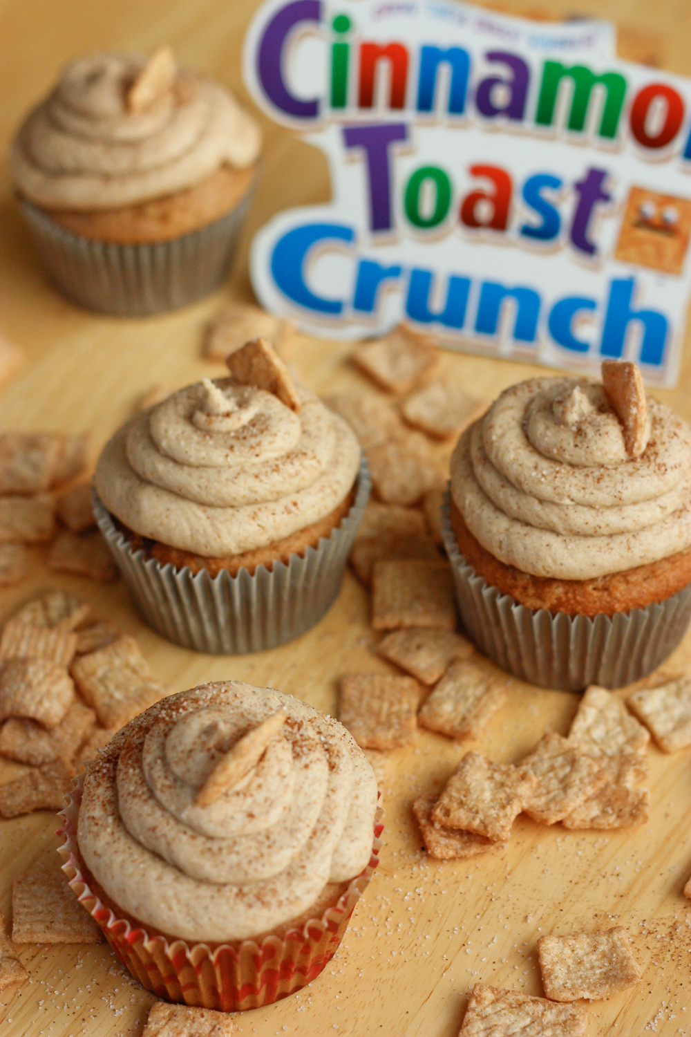 Cinnamon Toast Crunch Cupcakes Cinnamon Toast Crunch Cupcakes