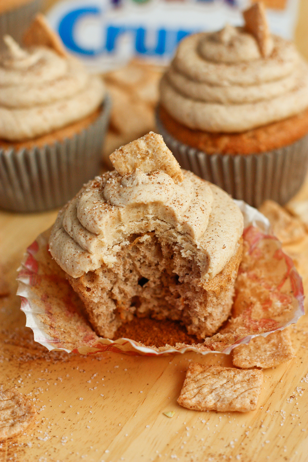 Cinnamon Toast Crunch Cupcakes