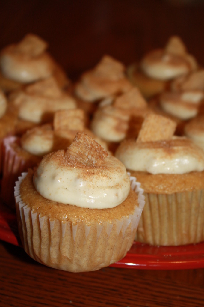 Cinnamon Toast Crunch Cupcakes