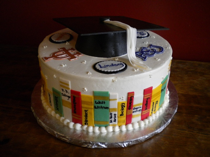 College Graduation Cake