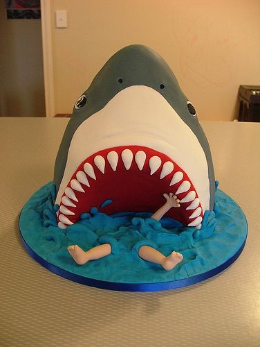 Cool Shark Cakes Birthday