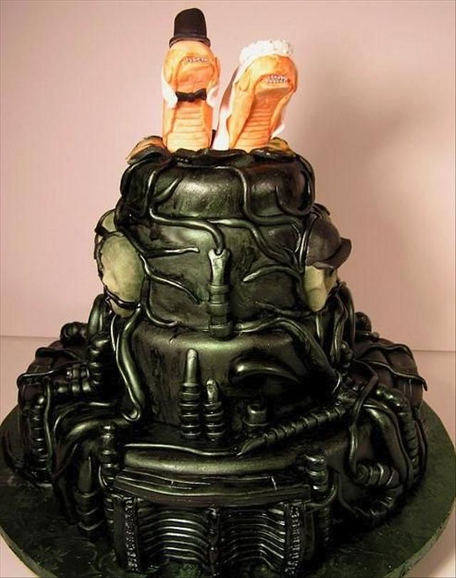 Crazy Wedding Cake