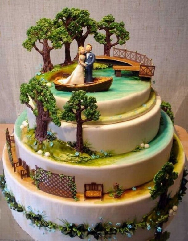 Creative Wedding Cake Creative Wedding Cake