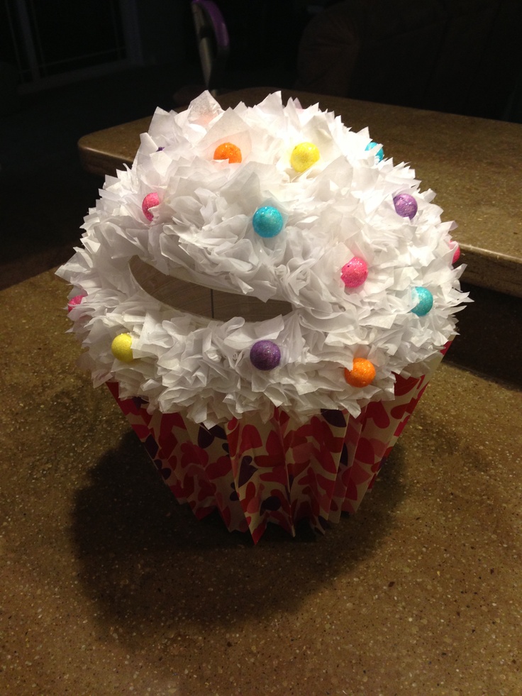 Cupcake Valentine Box Tissue Paper