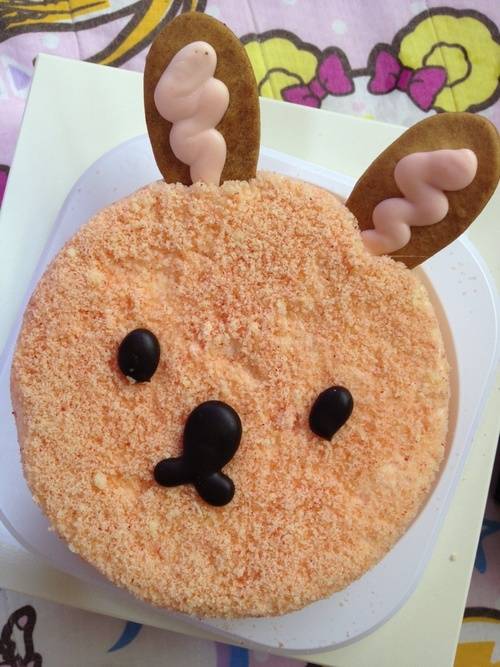 Cute Bunny Rabbit Cake