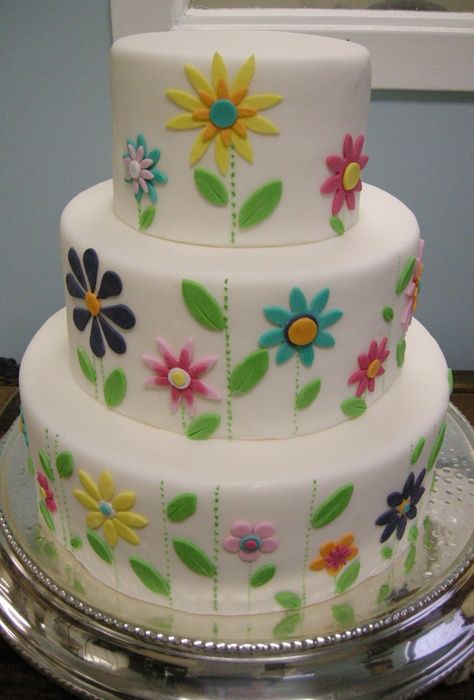 Cute Flower Cake Cute Flower Cake