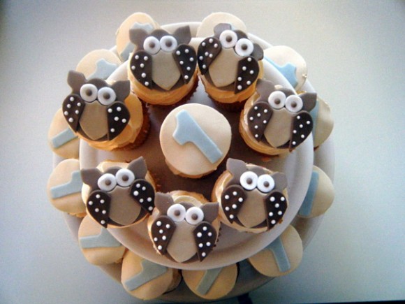 Cute Owl Cupcake Ideas for Girls Birthdays