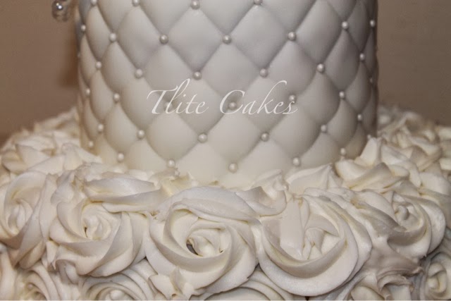 Diamonds and Pearls Theme Cake