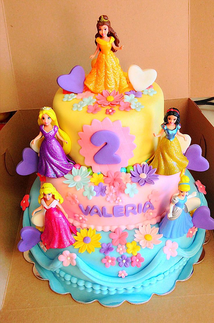 Disney Princess Birthday Cakes