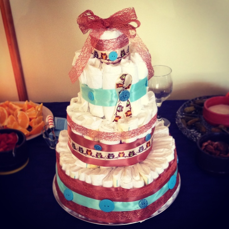 DIY Diaper Cake