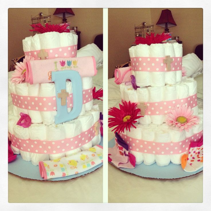 DIY Diaper Cake