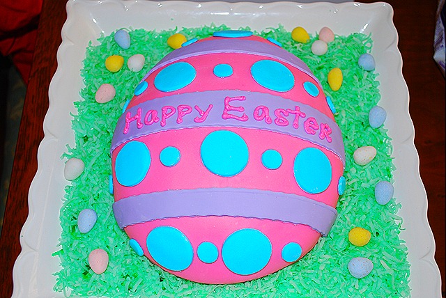 Easter Egg Cake