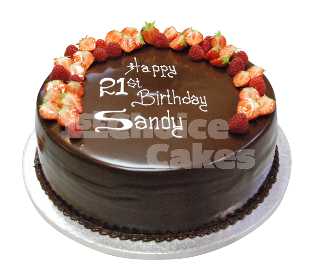 Elegant Chocolate Strawberry Birthday Cakes Elegant Chocolate Strawberry Birthday Cakes