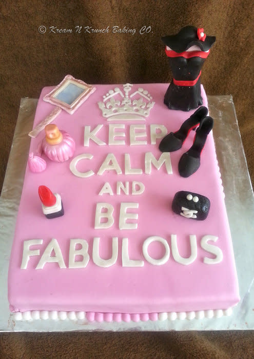 Fabulous Birthday Cake