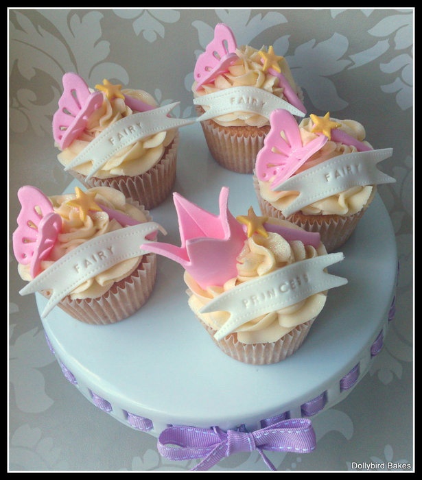 Fairy-Themed Cupcakes Fairy-Themed Cupcakes