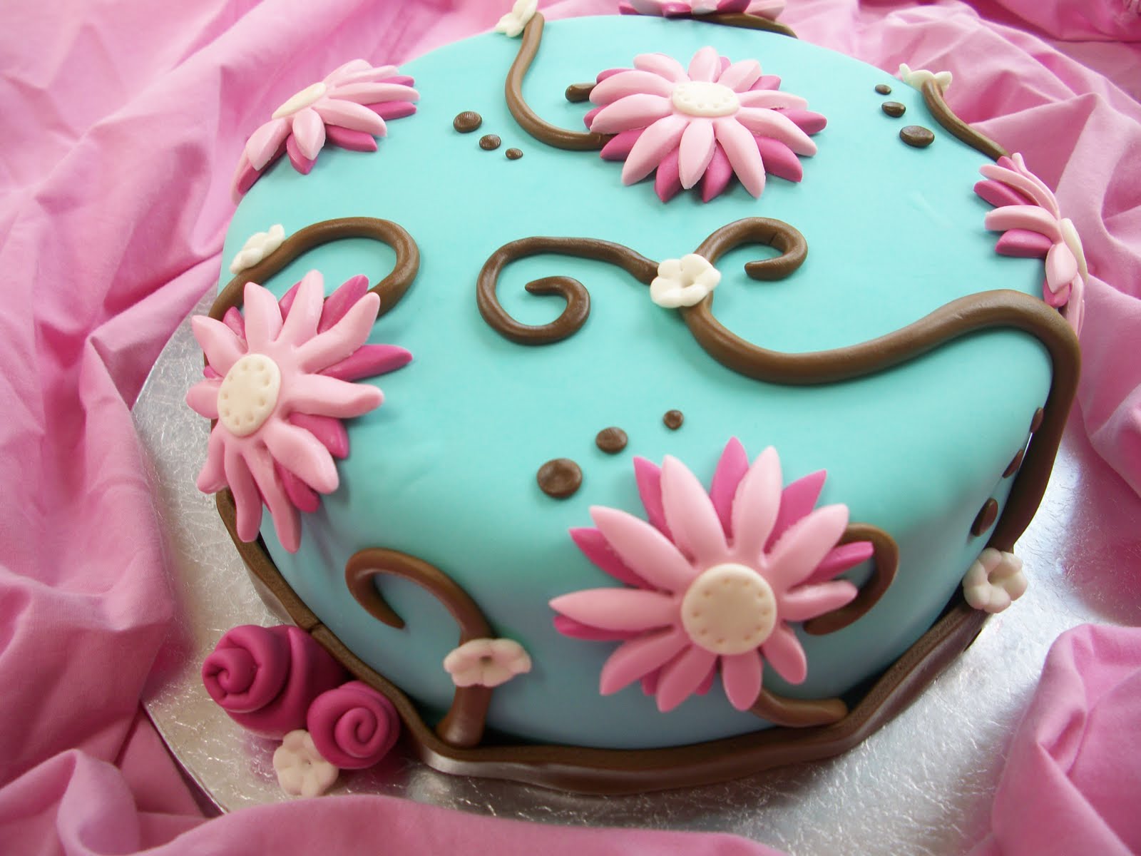 Flower Birthday Cakes Women