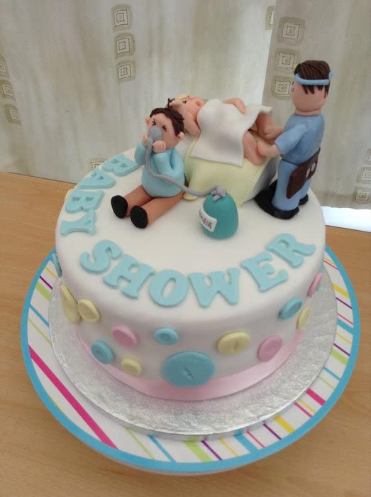 Funny Baby Shower Cakes Funny Baby Shower Cakes