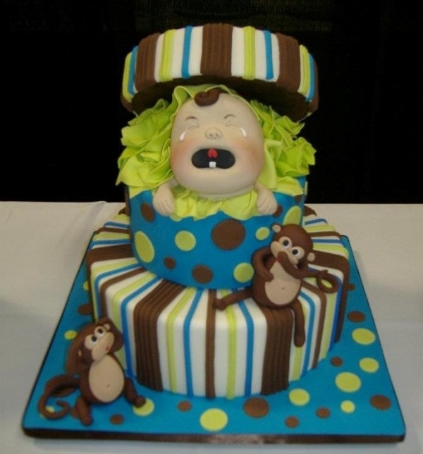 Funny Baby Shower Cakes Funny Baby Shower Cakes