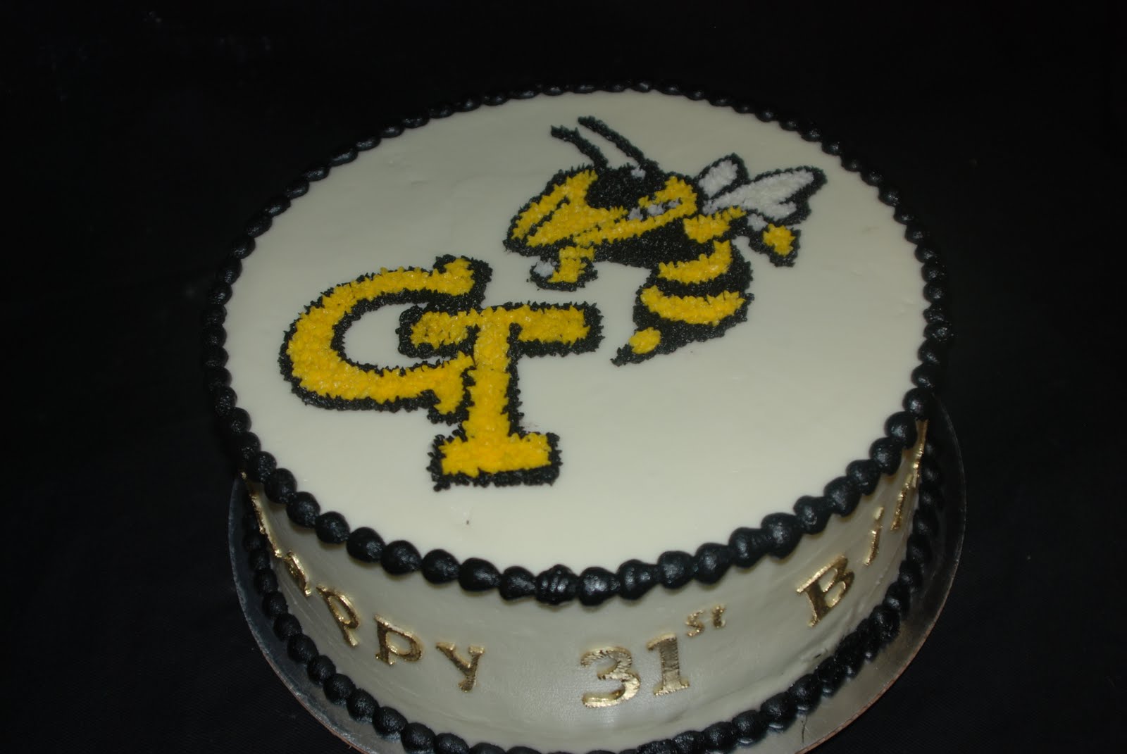 Georgia Tech Birthday Cake