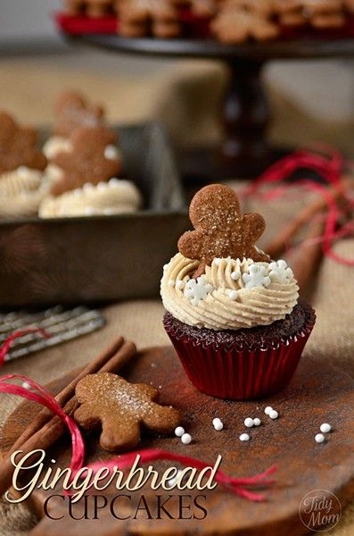 Gingerbread Cupcakes