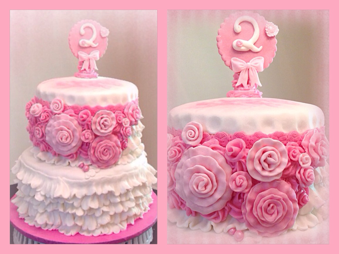 Girly Birthday Cake Girly Birthday Cake