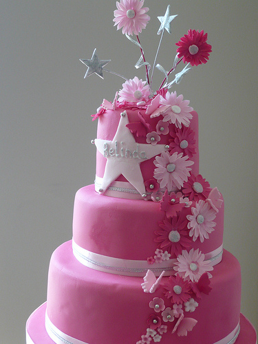 Girly Celebration Cake