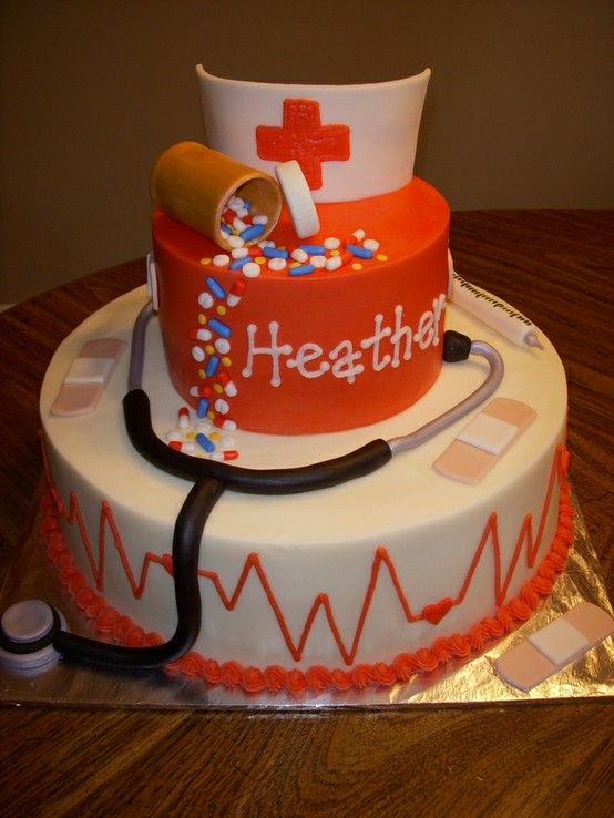 Graduation Party Cake Ideas for Nurses