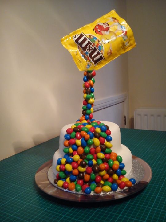 Gravity-Defying Cake mm