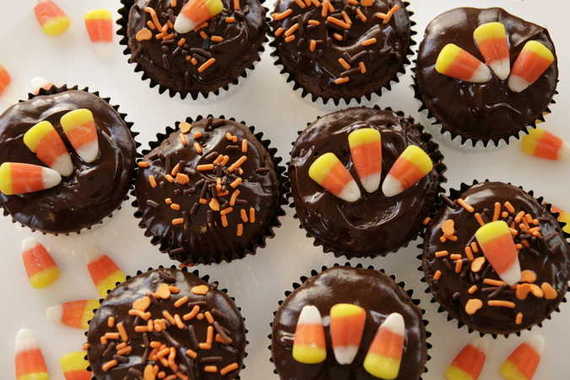 Halloween Chocolate Cupcakes