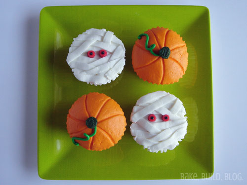 Halloween Pumpkin Cupcakes