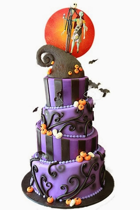 Halloween Wedding Cake Halloween Wedding Cake