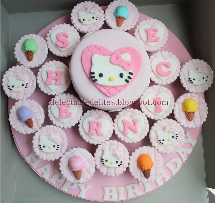 Hello Kitty Cupcake Cake Hello Kitty Cupcake Cake