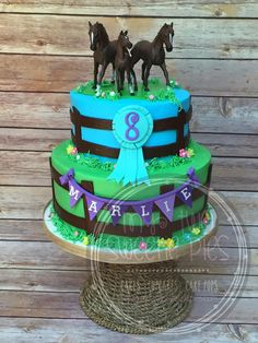 Horse Birthday Cake Horse Birthday Cake
