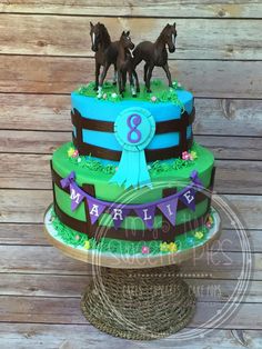 Horse Birthday Cake