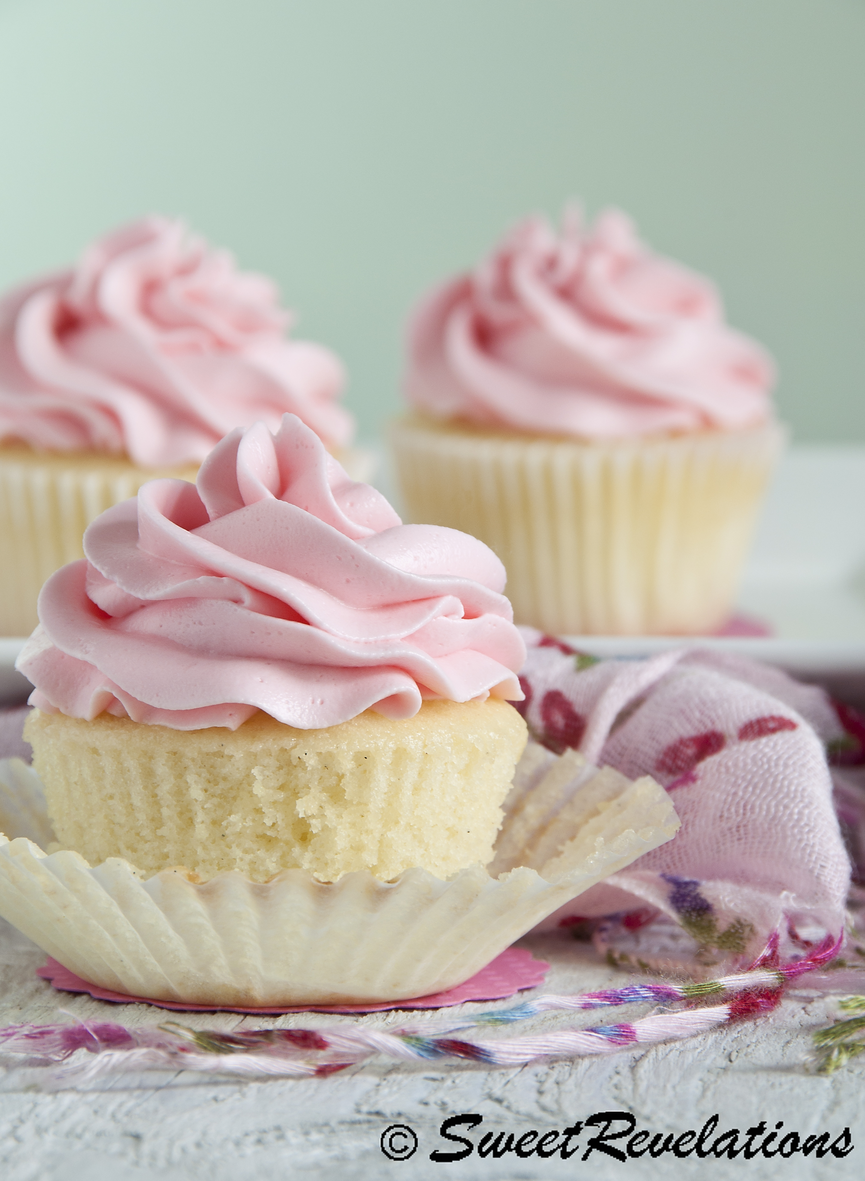 Hot Milk Cupcakes