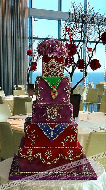 Indian Style Wedding Cake