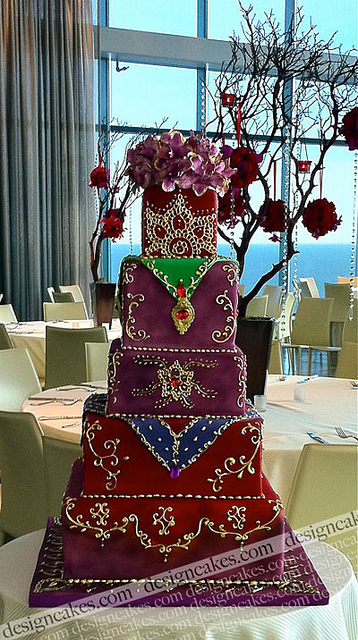 Indian Style Wedding Cake Indian Style Wedding Cake