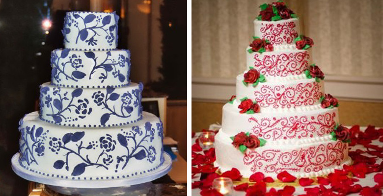 Indian Style Wedding Cake