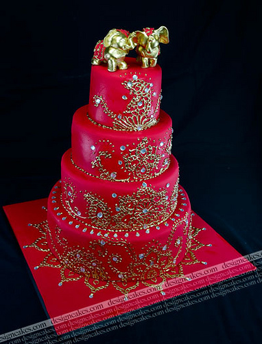 Indian Wedding Cake