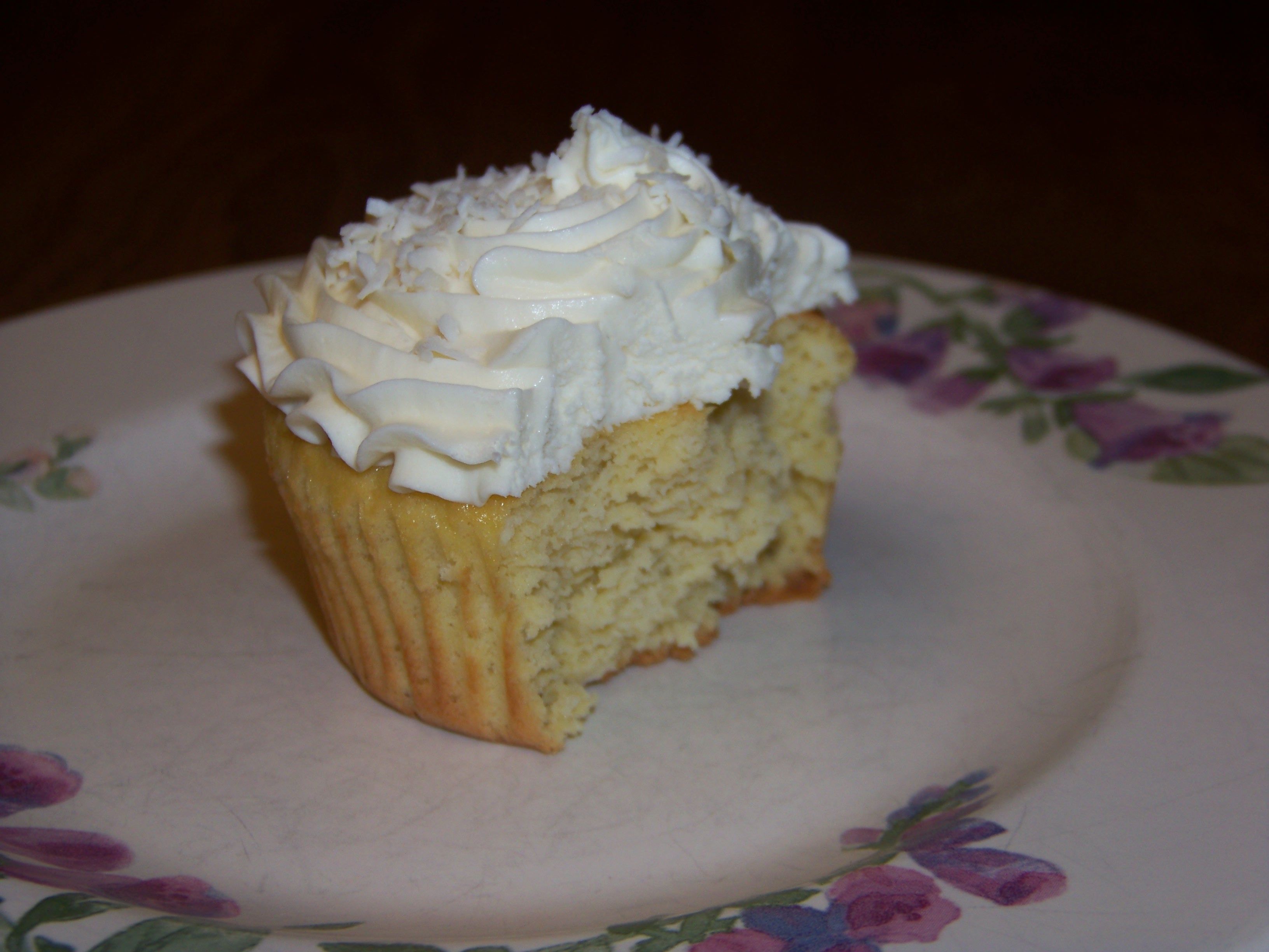 Low Carb Coconut Cupcakes