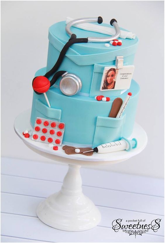 Medical Doctor Graduation Cake Medical Doctor Graduation Cake