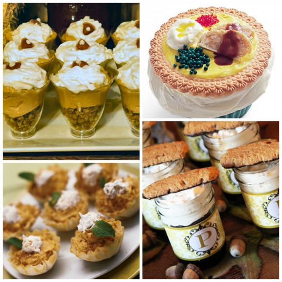 Mini Thanksgiving Desserts