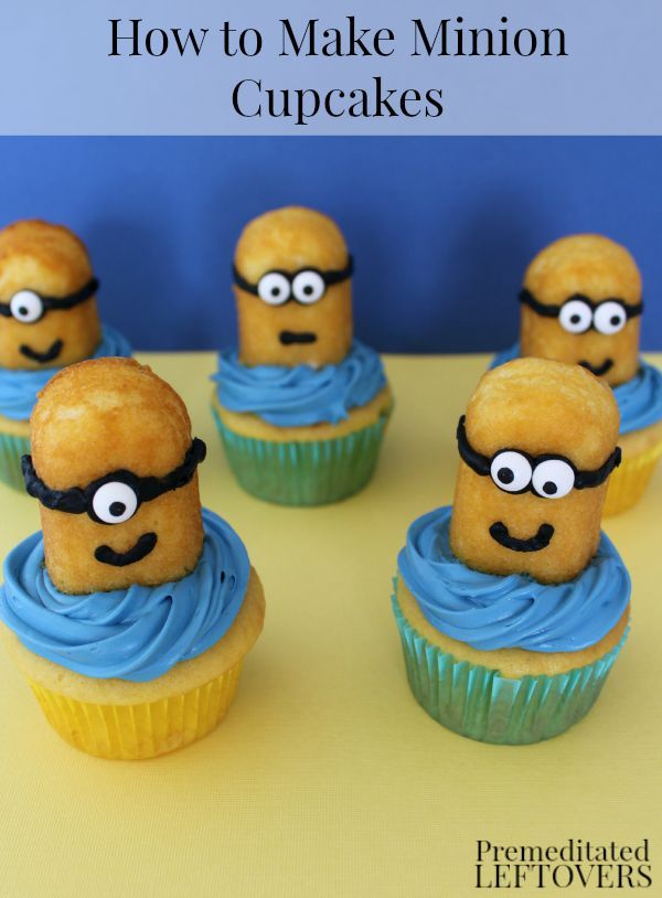 Minion Cupcakes