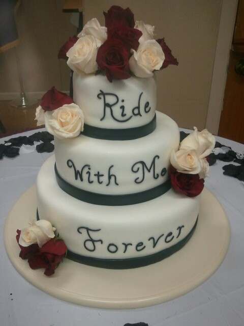 Motorcycle Wedding Cake Motorcycle Wedding Cake