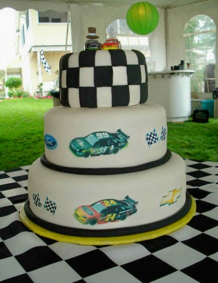 NASCAR Cake Decorations