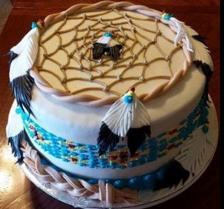 Native American Birthday Cake Native American Birthday Cake