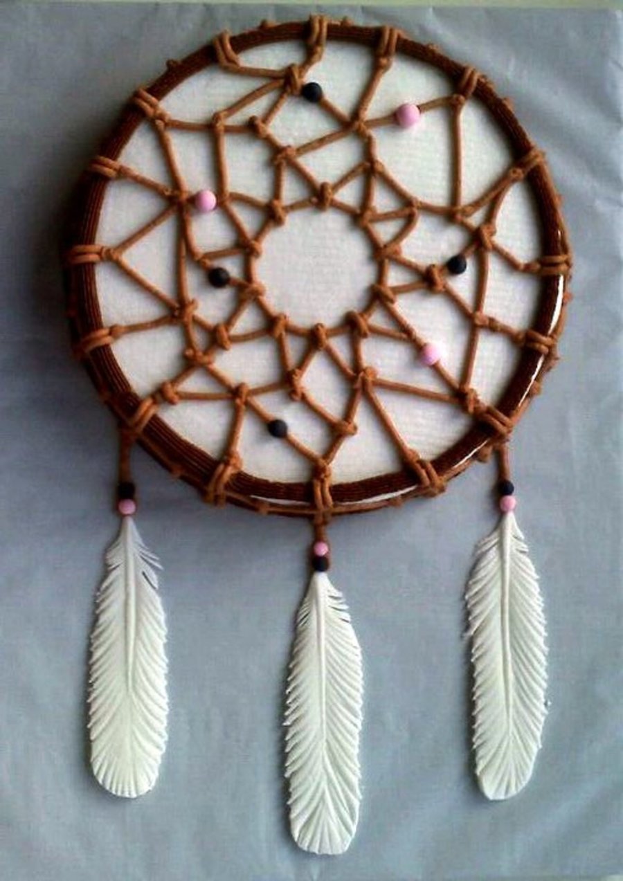 Native American Dream Catcher Cake Native American Dream Catcher Cake