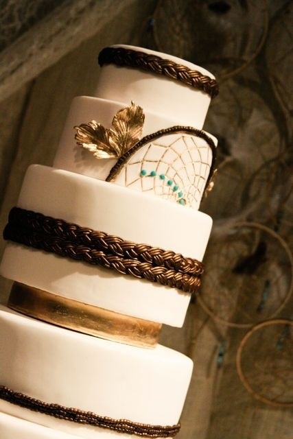 Native American Themed Wedding Cake Native American Themed Wedding Cake
