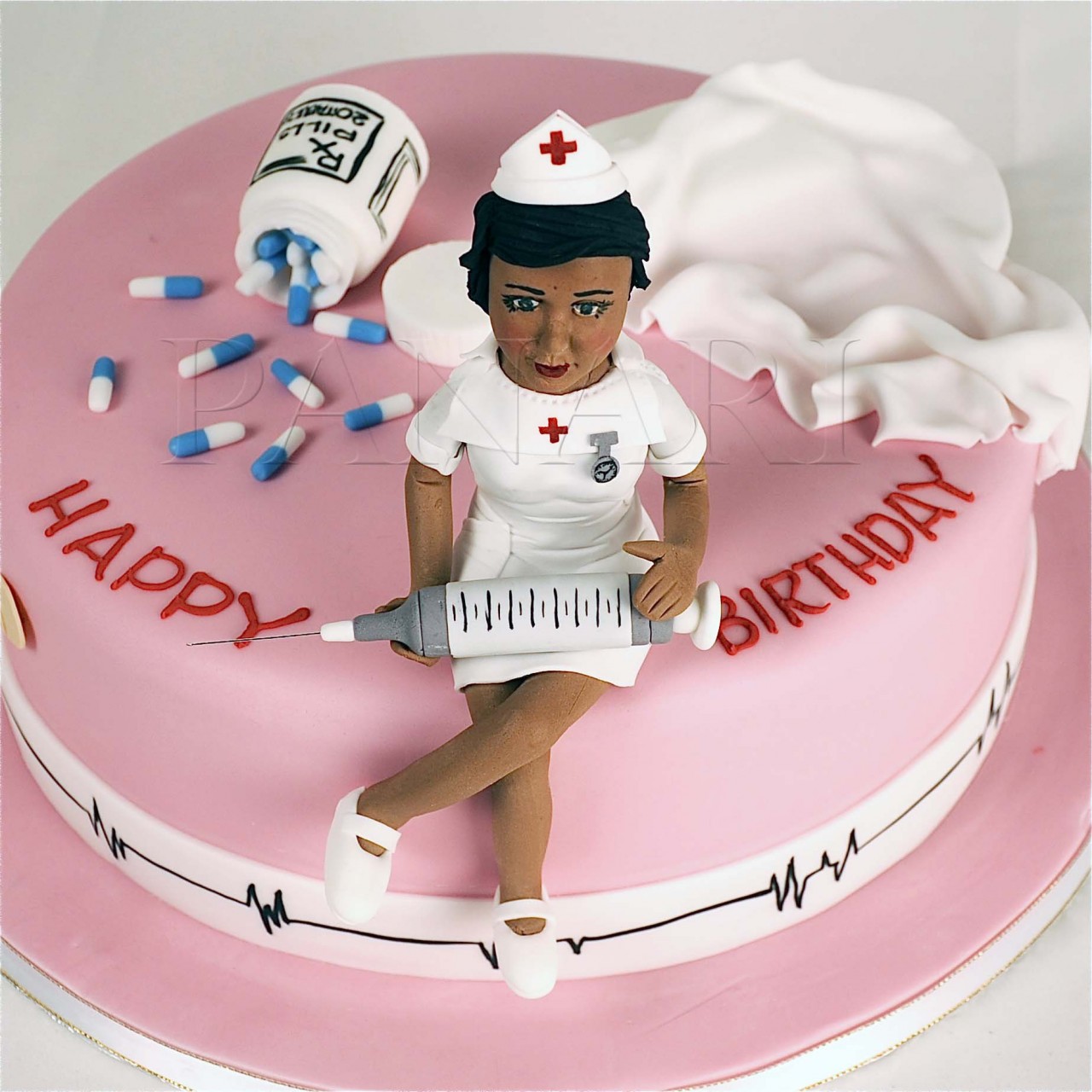 Nurse Birthday Cake