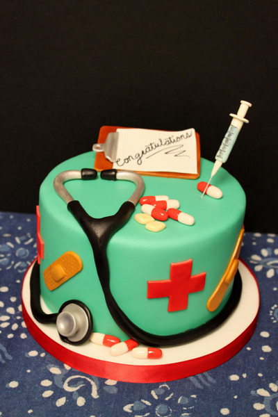 Nurse Birthday Cake